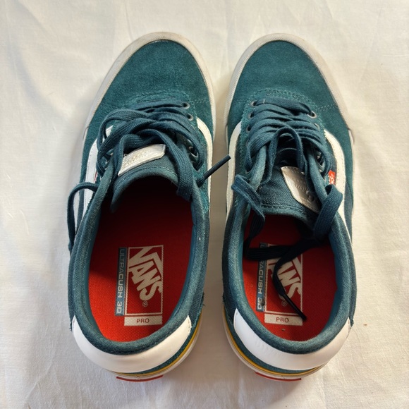Vans Turquoise and White Casual Shoes - Picture 2 of 8
